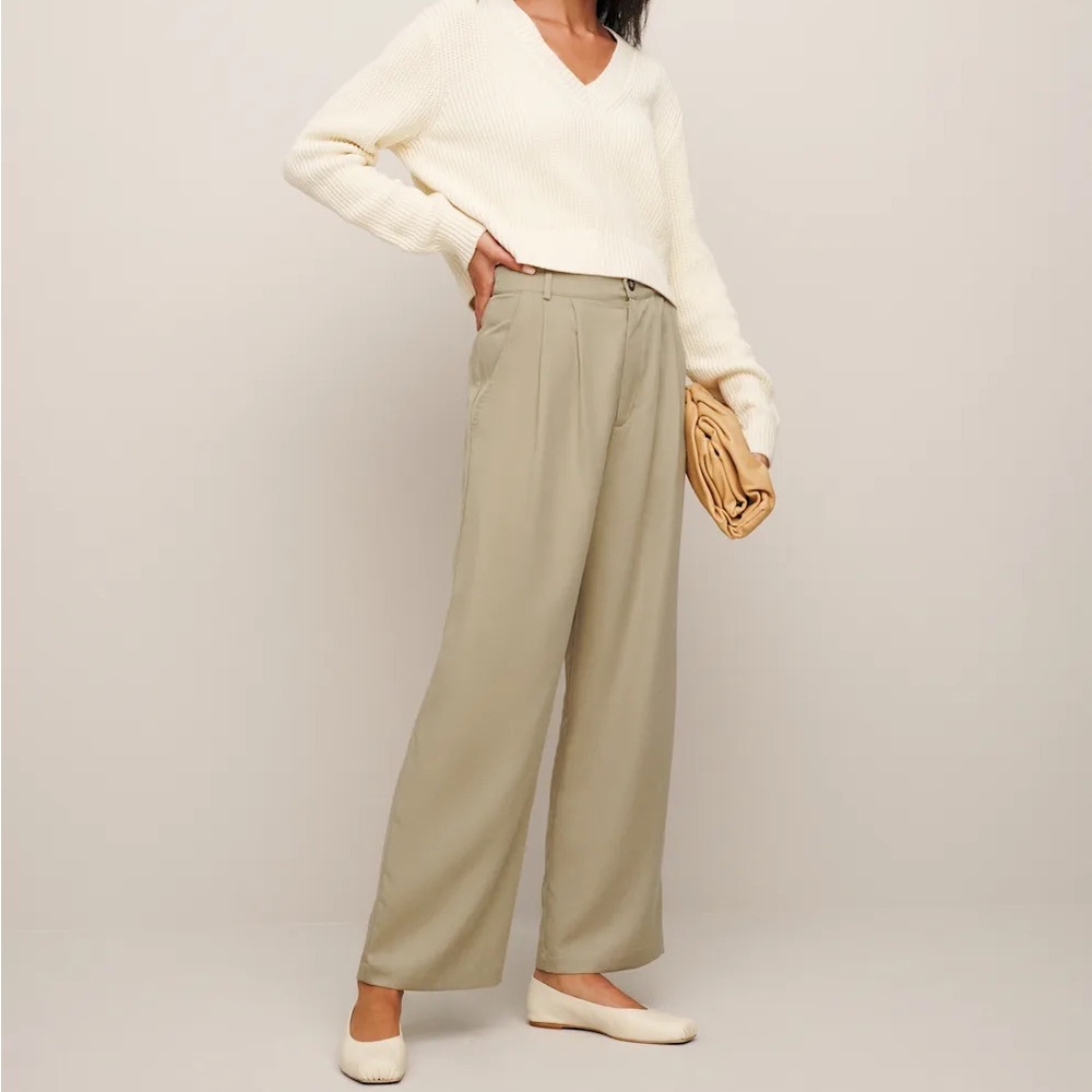 Reformation Mason Cropped Pants